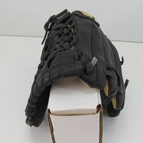 Wilson Youth Black RHT Adjustable Cuff Five Finger Baseball Glove 11" A2451 - Picture 4 of 8